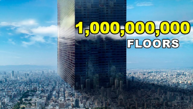 En milliard etasjer